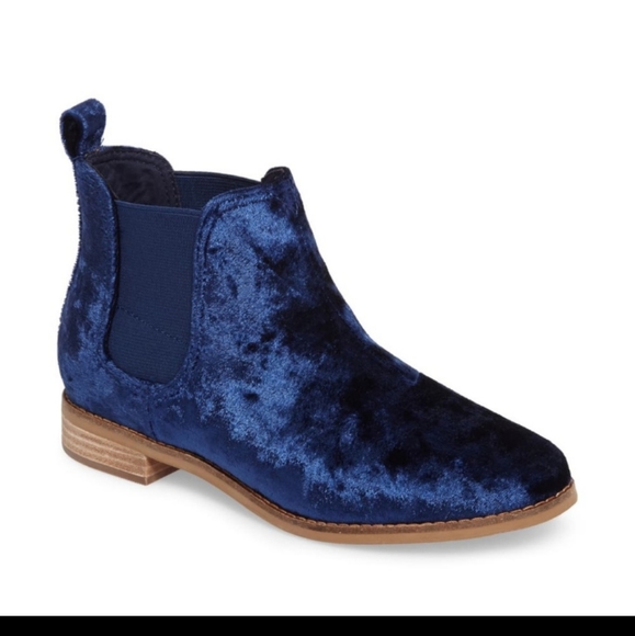 toms velvet boots